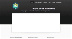 Desktop Screenshot of playlearnmultimedia.com
